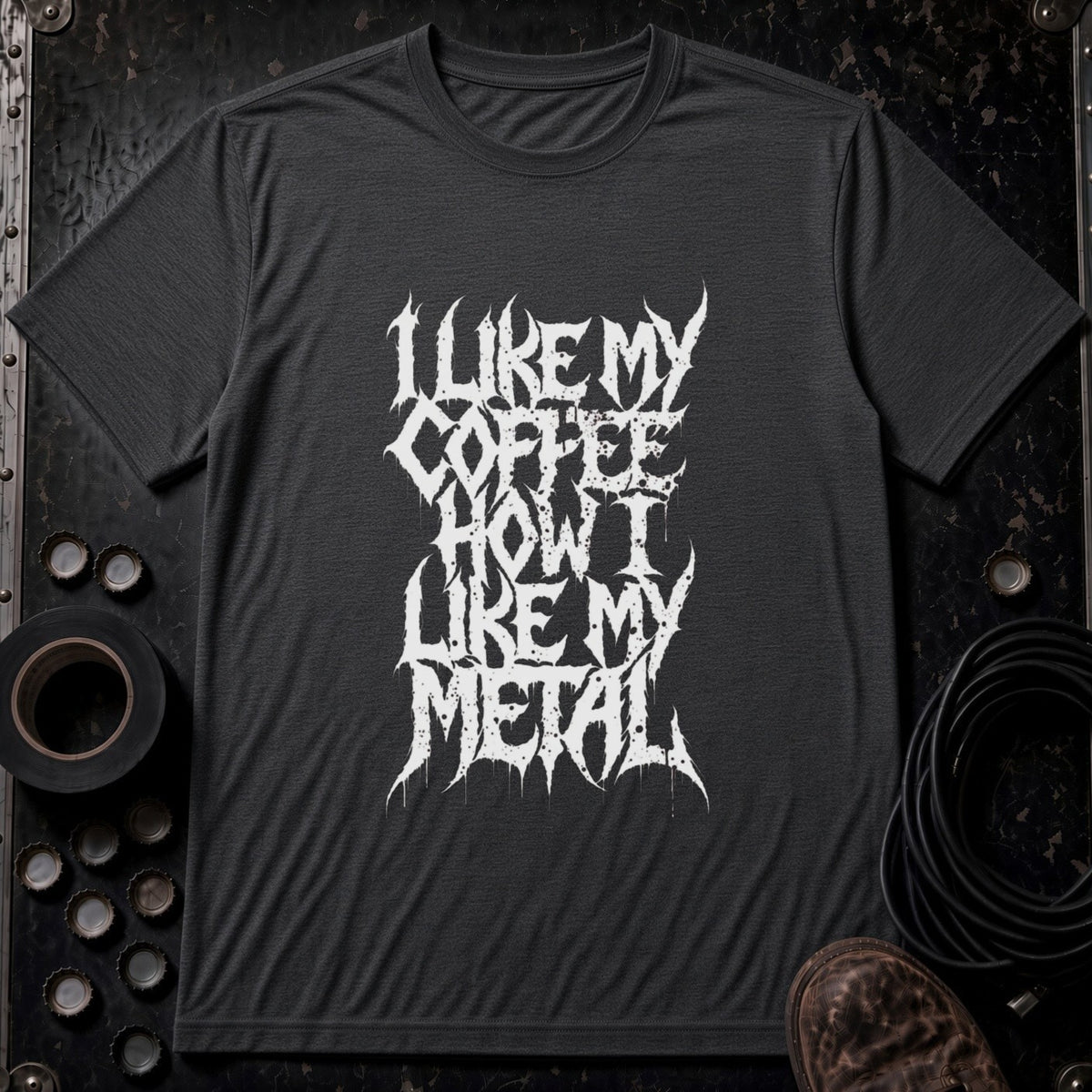 I Like My Coffee How I Like My Metal | Modern Fit