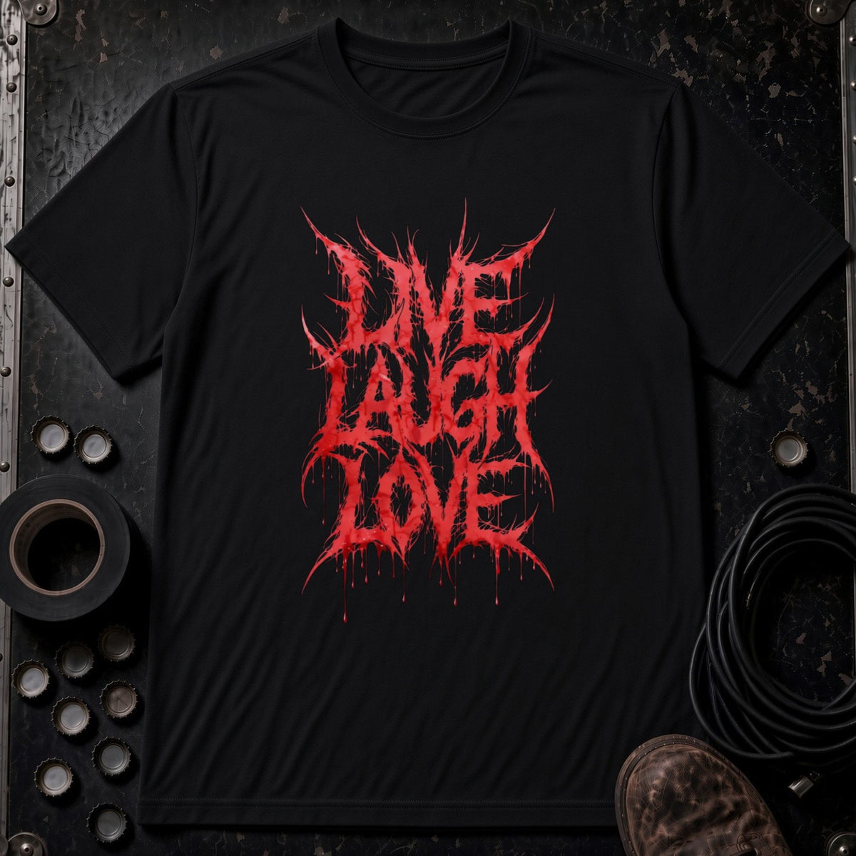 Live Laugh Love red | Modern Fit