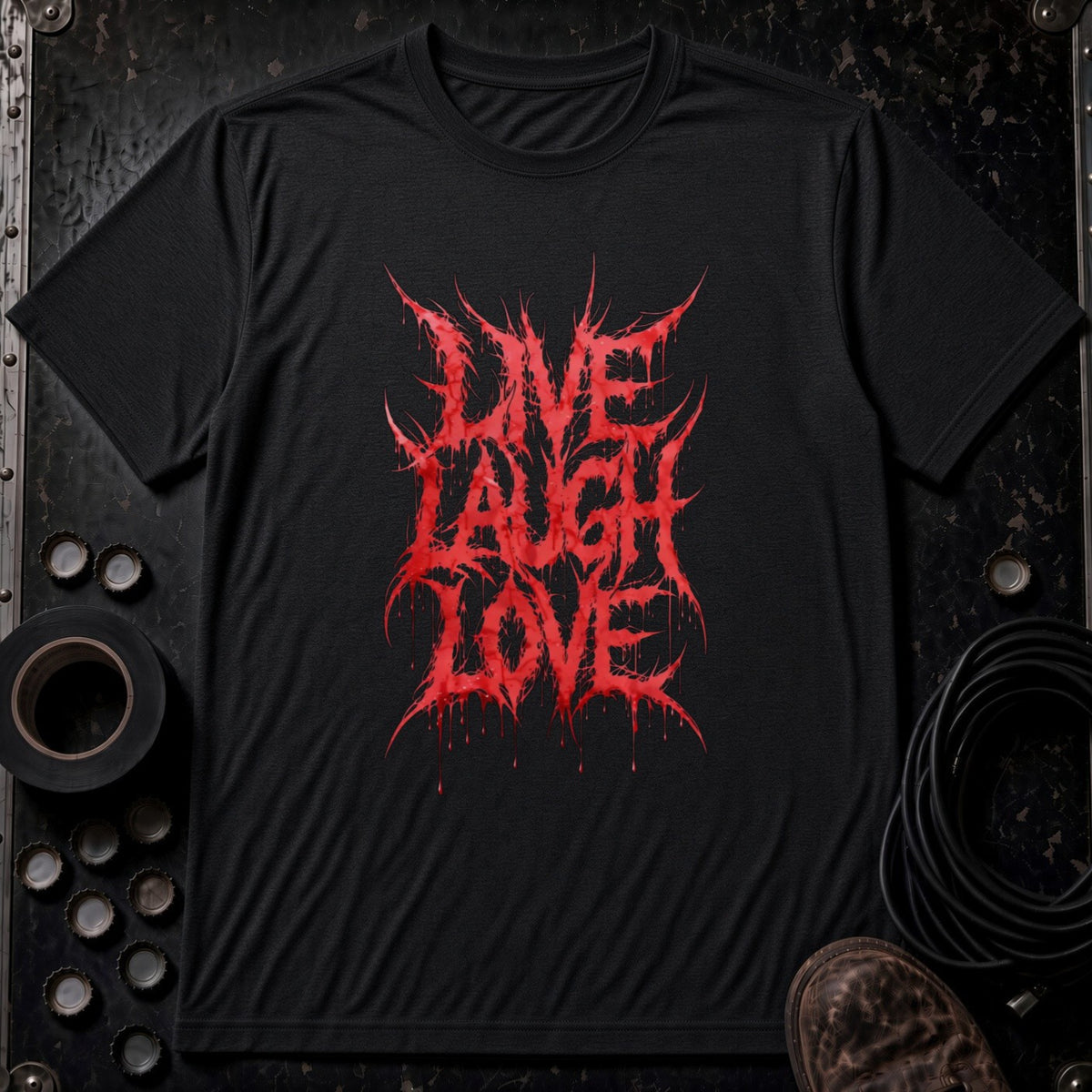 Live Laugh Love red | Modern Fit