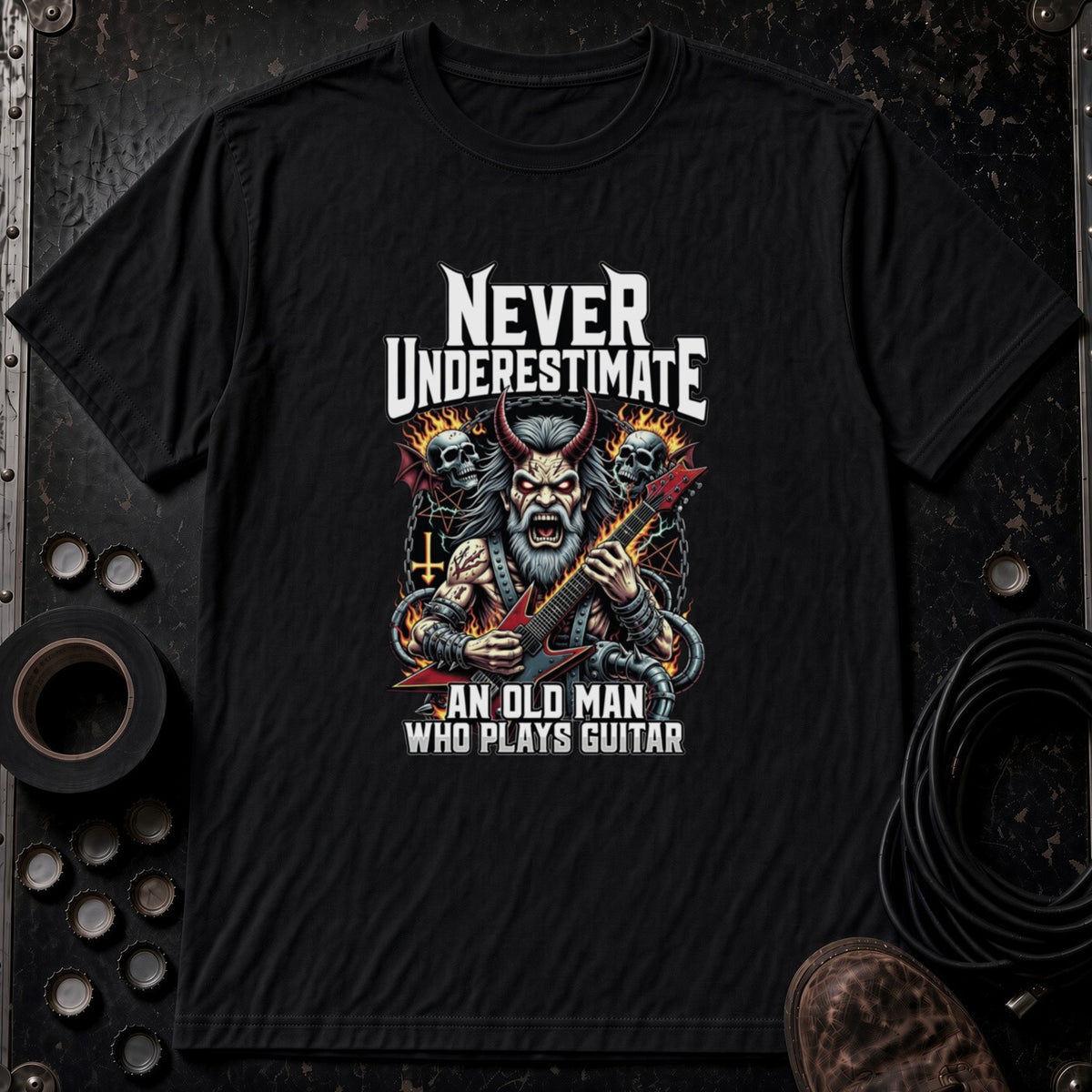 Never Underestimate an Old Man Who Plays Guitar | Softstyle