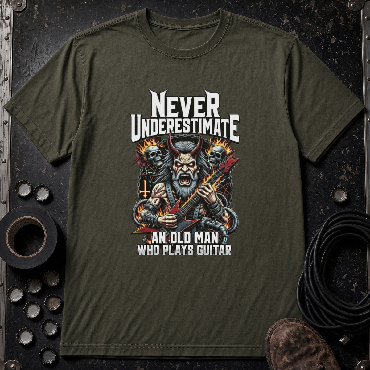 Never Underestimate an Old Man Who Plays Guitar | Softstyle