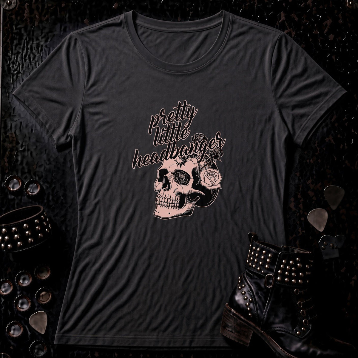 Pretty Little Headbanger|Skull & Roses