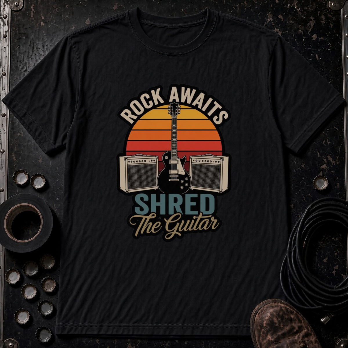 Rock Awaits Shred the Guitar | Softstyle