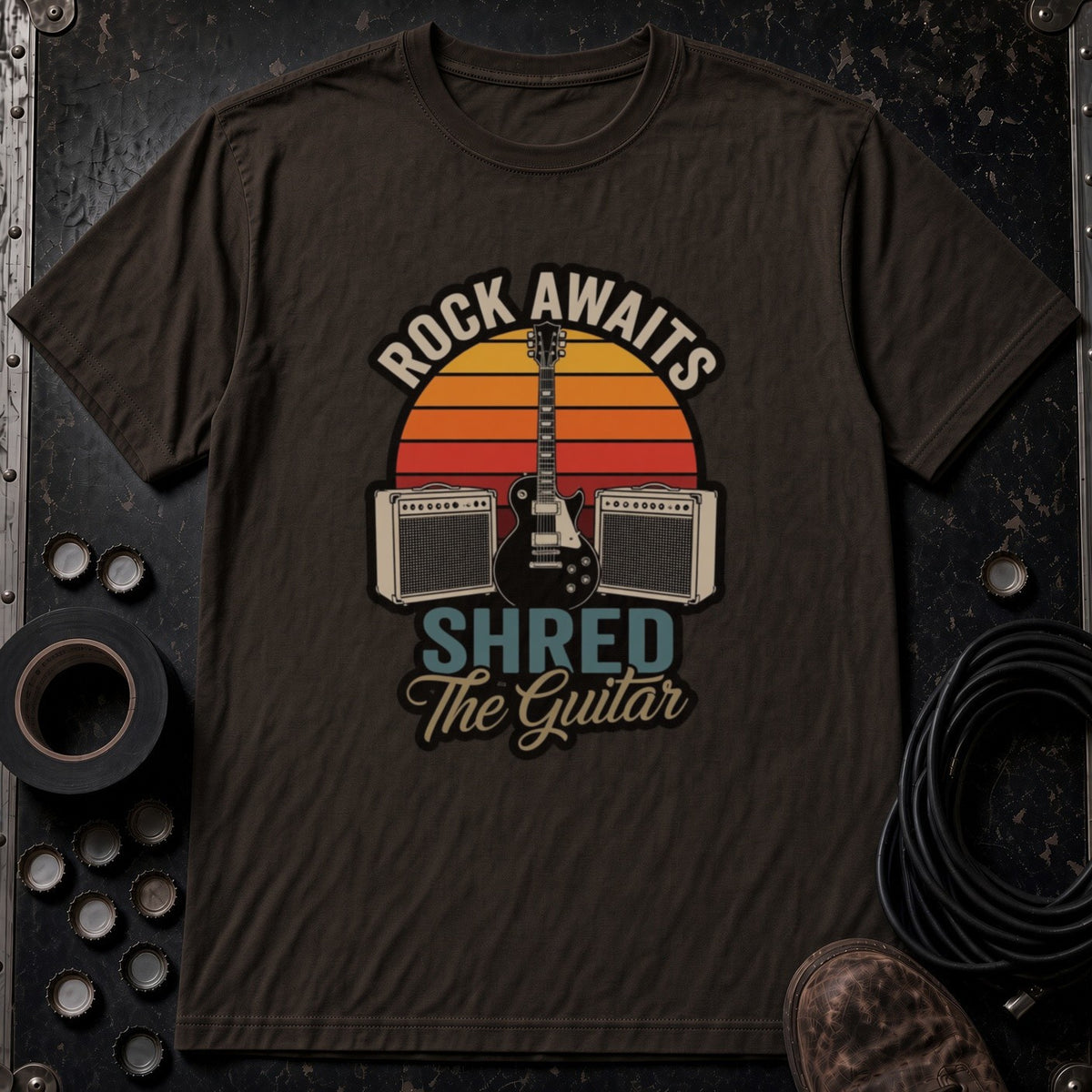 Rock Awaits Shred the Guitar | Softstyle