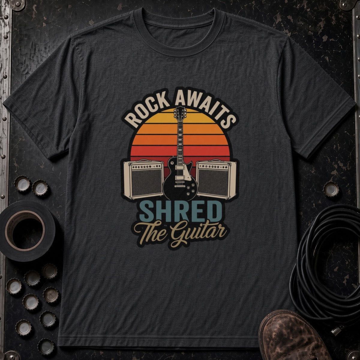 Rock Awaits Shred the Guitar | Softstyle