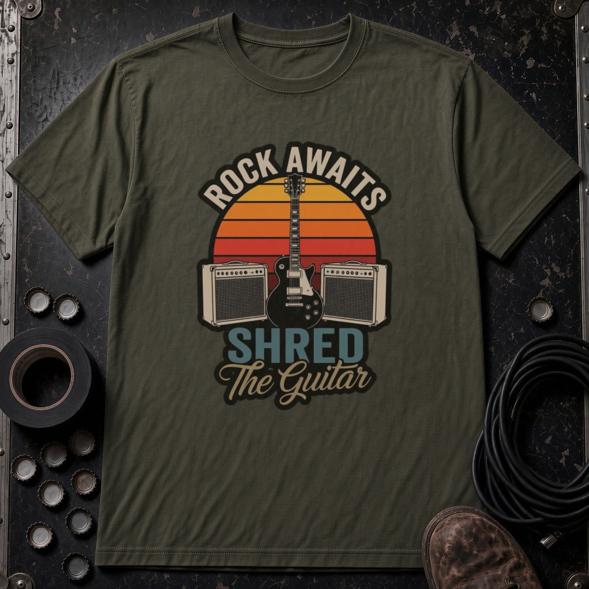 Rock Awaits Shred the Guitar | Softstyle
