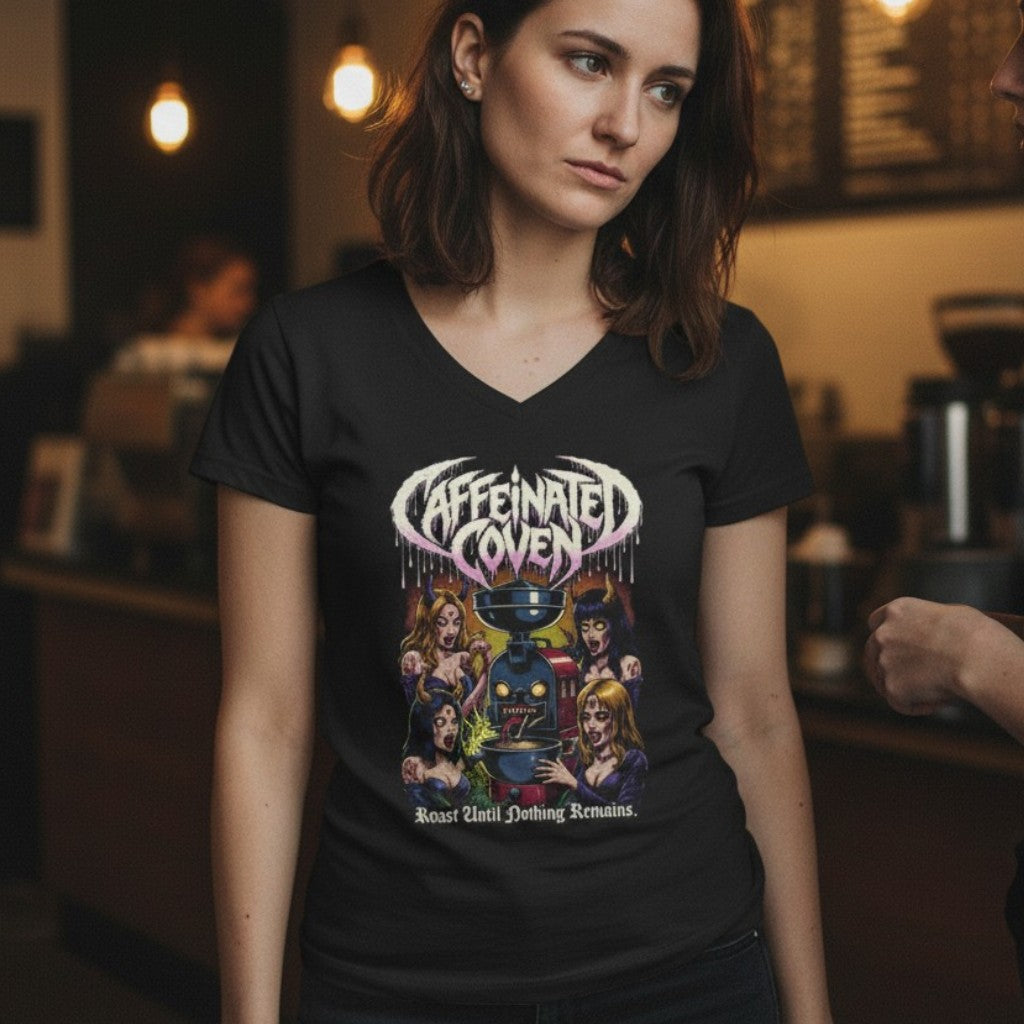 Caffeinated Coven | V-Neck