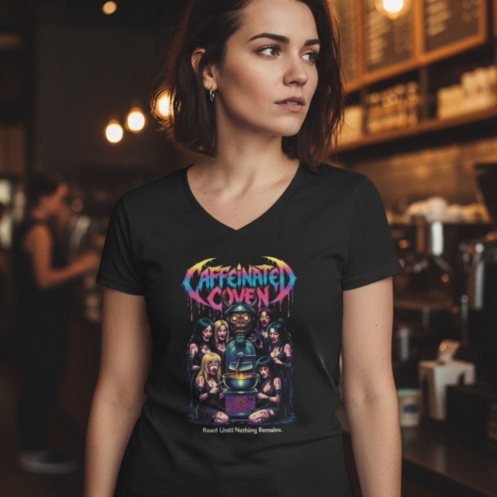 Caffeinated Coven | V-Neck