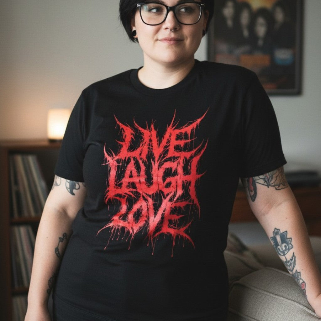 Live Laugh Love red | Modern Fit
