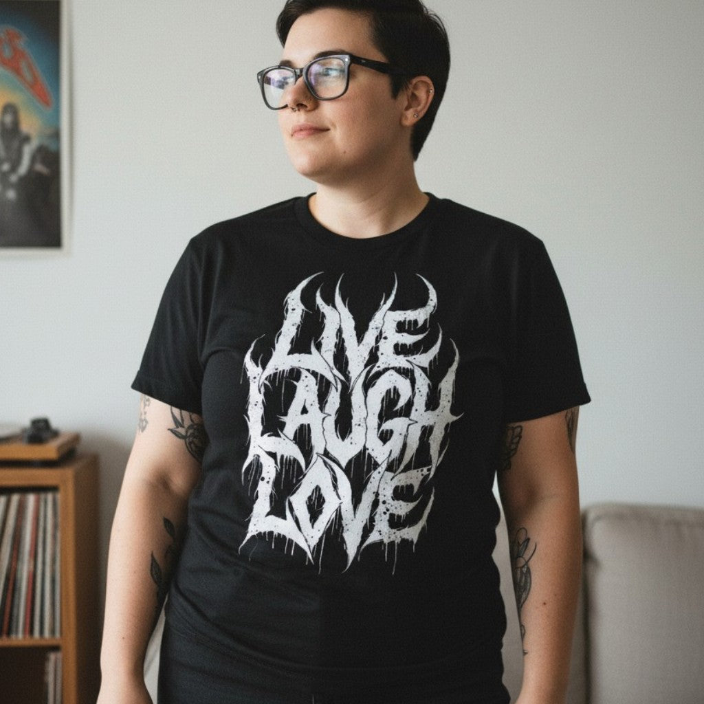 Live Laugh Love white | Modern Fit