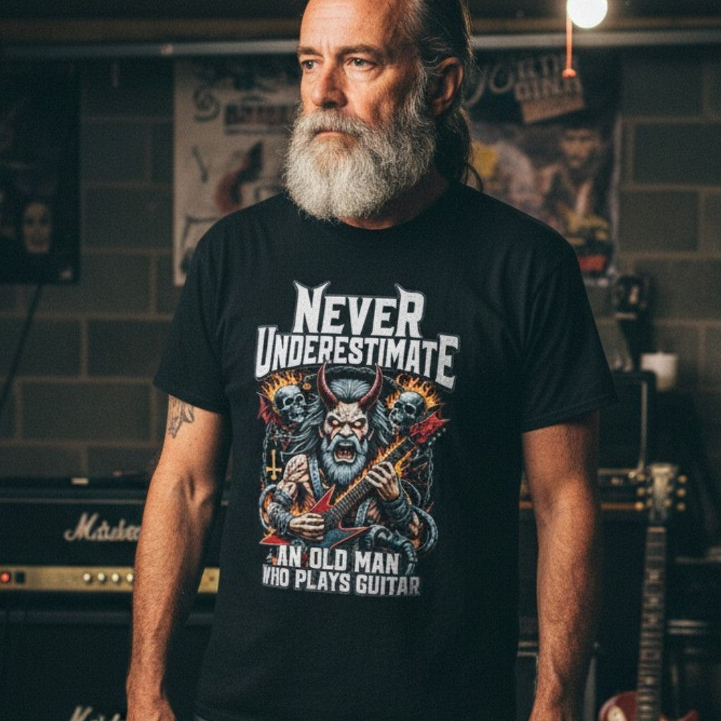 Never Underestimate an Old Man Who Plays Guitar | Softstyle