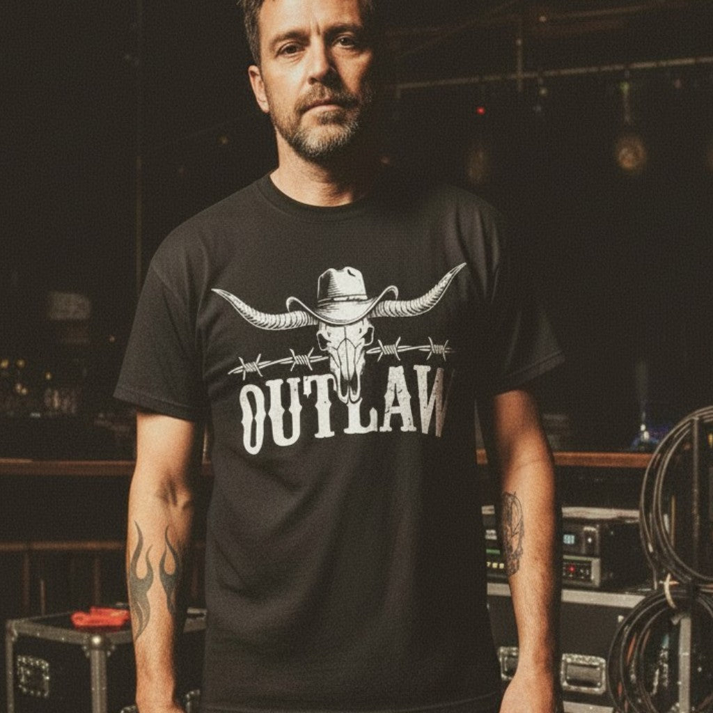 Outlaw Longhorn Skull